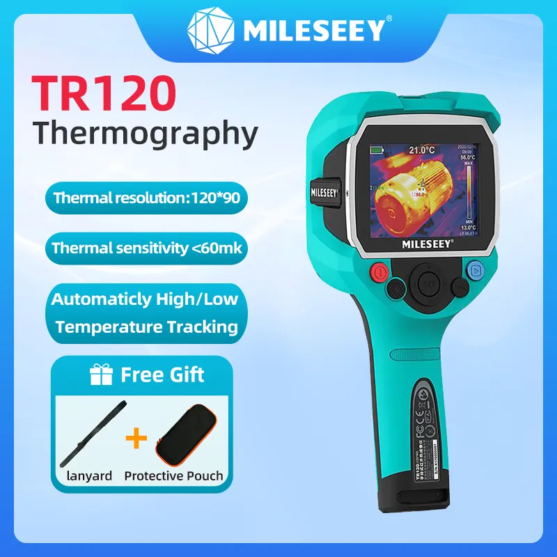 Nf 521 Thermal Imaging Camera - Câmera Termográfica Infravermelha (IR) Mileseey TR120/TR256A