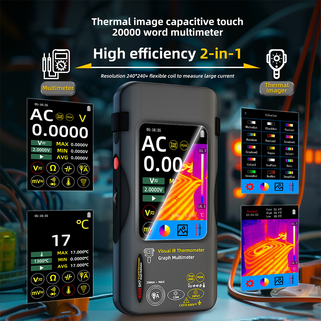 Câmera termográfica SH7 320x32 - Nf 521 Thermal Imaging Camera avaliação e preço