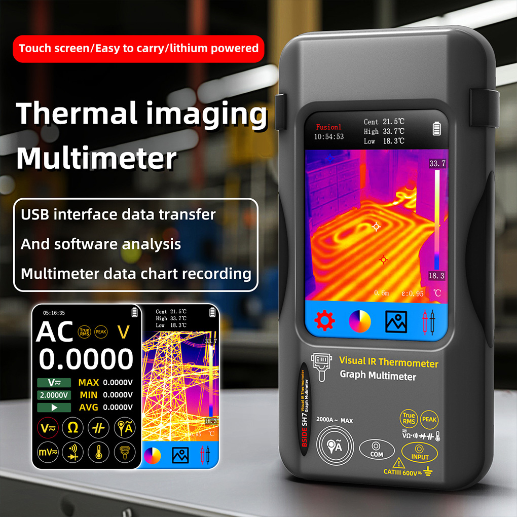 Câmera termográfica SH7 320x32 - Nf 521 Thermal Imaging Camera avaliação e preço