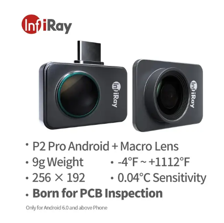 InfiRay-P2 Pro Câmera térmica  - Infiray P2 Pro Macro Lens avaliação e preço