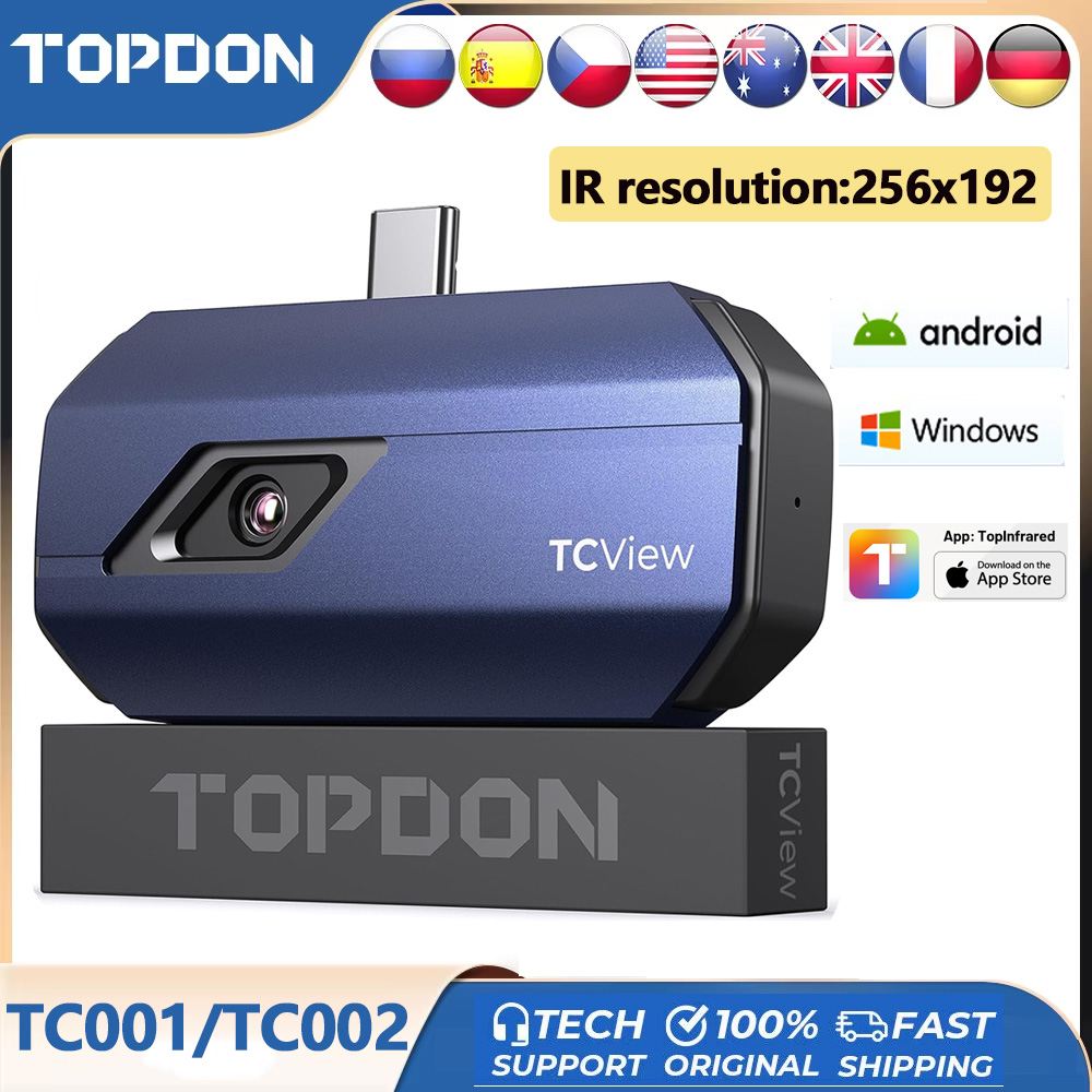 Câmera Térmica TOPDON TC001/TC - Topdon Tc001 Thermal Camera avaliação e preço